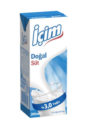 ICIM SUT UHT 200 ML nin resmi