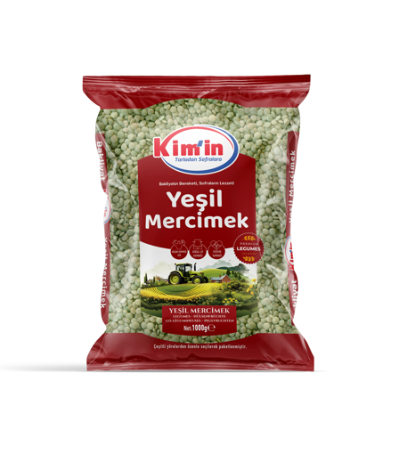 KIMIN YESIL MERCIMEK 1000 GR nin resmi