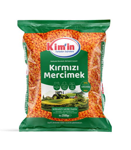 KIMIN KIRMIZI IC MERCIMEK 2500 GR nin resmi