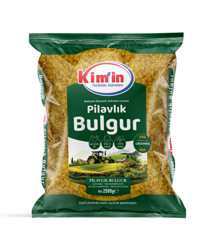 KIMIN BULGUR IRI PILAVLIK 2500 GR. nin resmi