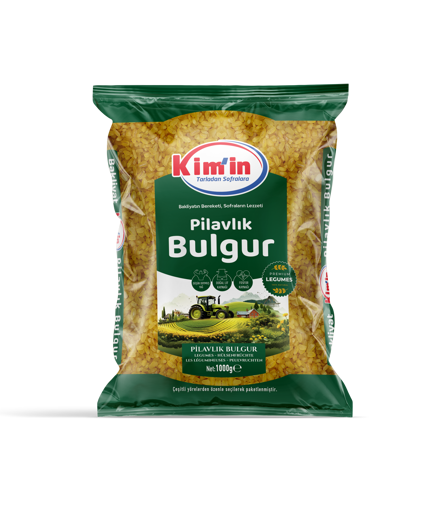 KIMIN BULGUR IRI PILAVLIK 1000 GR nin resmi