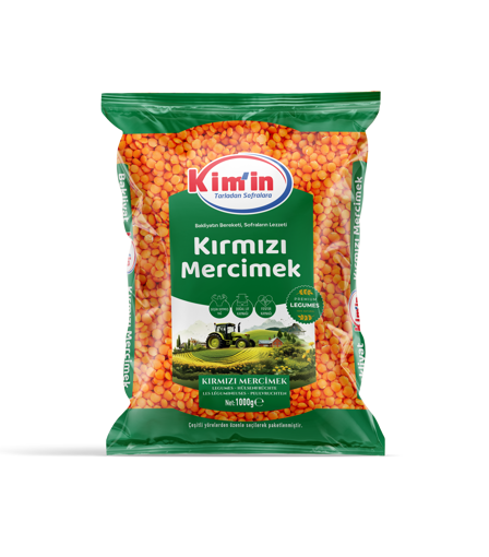 KIMIN KIRMIZI IC MERCIMEK 1000 GR nin resmi