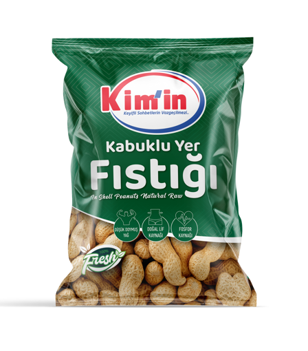 KIMIN KABUKLU FISTIK 400 GR nin resmi