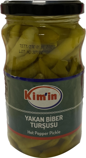 KIMIN YAKAN BIBER TURSU CAM 330 GR nin resmi